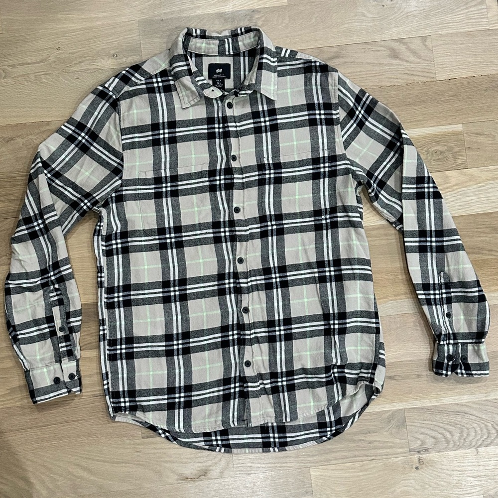 H & M Plaid Flannel